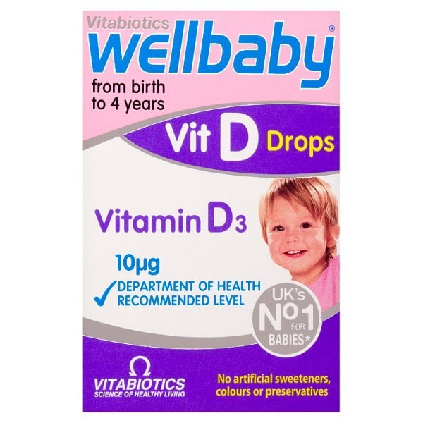 Wellbaby Vit D Drops