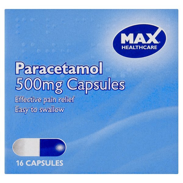 Max Healthcare Paracetamol 500mg Capsule