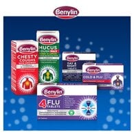 Benylin 4 Flu Tablets 24s