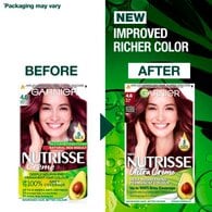 Garnier Nutrisse Permanent Hair Dye Deep Red 4.6
