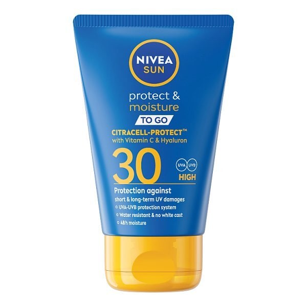 NIVEA SUN Protect & Moisture Sun Cream To-Go Tube SPF30 50ml