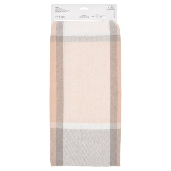S/D Scarf Pink Check