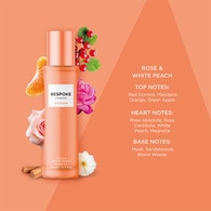 Bespoke Woman Rose & White Peach Perfume Mist 140Ml