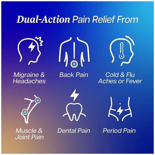 Panacombo Dual Action Paracetamol & Ibuprofen Tablets, 10S