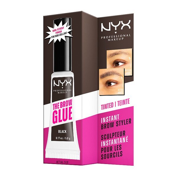 NYX Professional Makeup The Brow Glue - Black