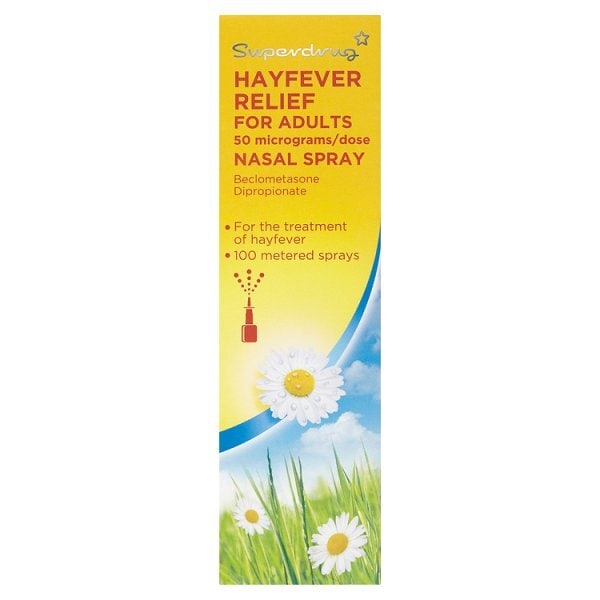 Superdrug Hayfever Relief For Adults Nasal Spray 100 Sprays