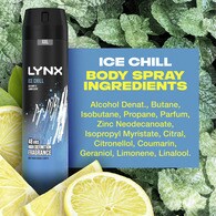 Lynx Deodorant Bodyspray Aerosol Ice Chill 250ml