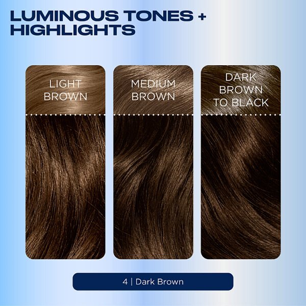 Clairol Nice'N Easy Crème Permanent Hair Dye 4 Dark Brown