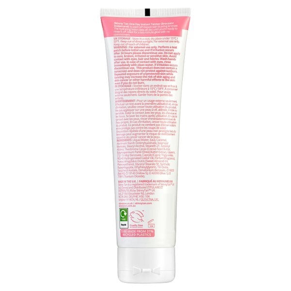 Skin & Tan Instant 1 Day Tanner Medium 100ml