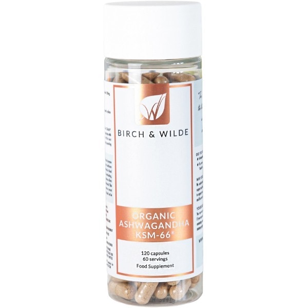 Organic Ashwagandha Ksm-66 Capsules 120S