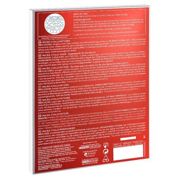 Vichy LiftActiv Hyaluronic Acid Eye Patches