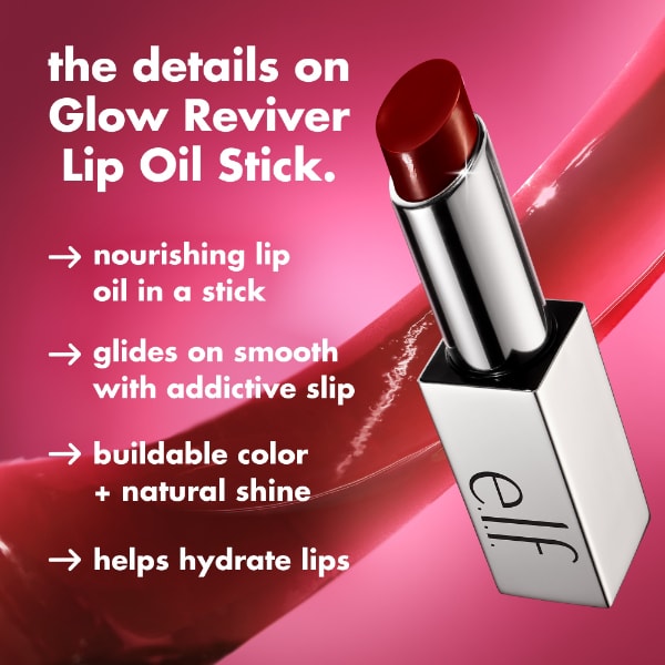 e.l.f. Glow Reviver Lip Oil Stick Jam Packed