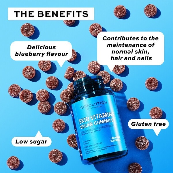 Revolution Beauty Glowing Skin Vegan Gummies