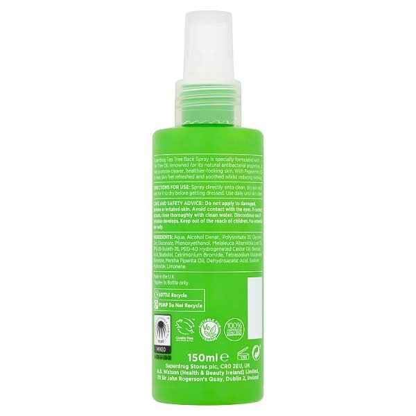 Tea Tree Body Spray 150ml