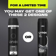 Lynx Deodorant Aerosol Bodyspray Xxl Black 250ml