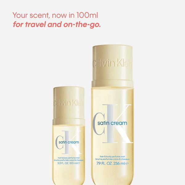 Calvin Klein Satin Cream Hair & Body Perfume Mist 236ml
