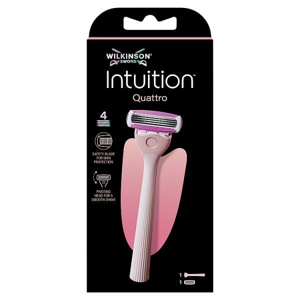 Wilkinson Sword Intuition Quattro Womens Razor