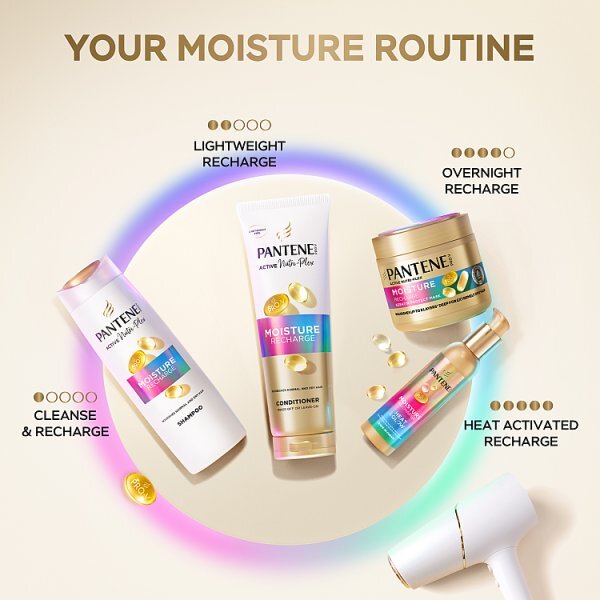 Pantene Pro-V Moisture Heat & Glow Leave-In Cream 135Ml