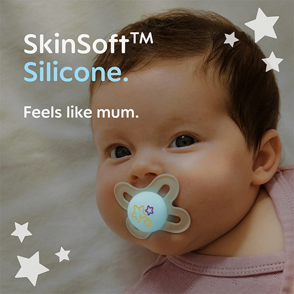 Mam Start 0-2M Night Soother 2Pk - Uni