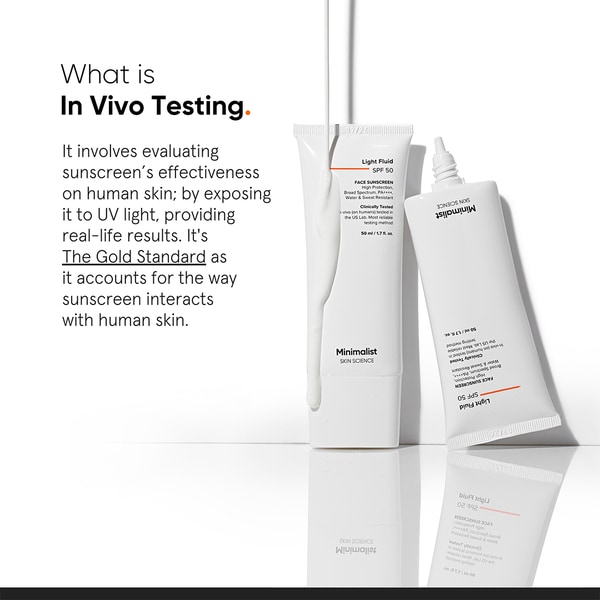 Minimalist Light Fluid SPF 50 Face Sunscreen 50ML