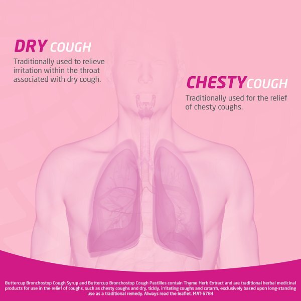 Bronchostop Cough Pastilles - Pack of 40 On-the-Go Pastilles