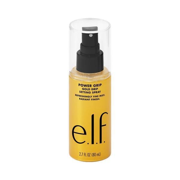 e.l.f. Power Grip Gold Drip Setting Spray