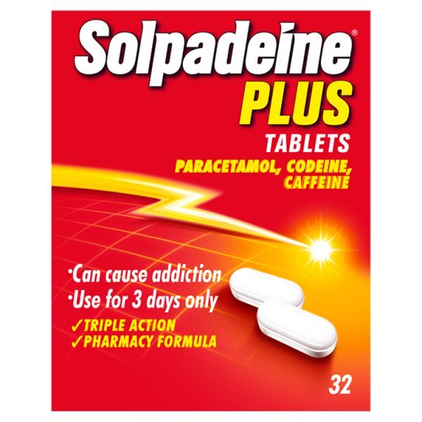Solpadeine Plus Pain Relief Tablets 32s
