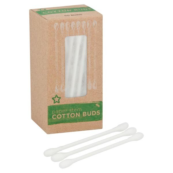 Superdrug Eco Cotton Buds x50