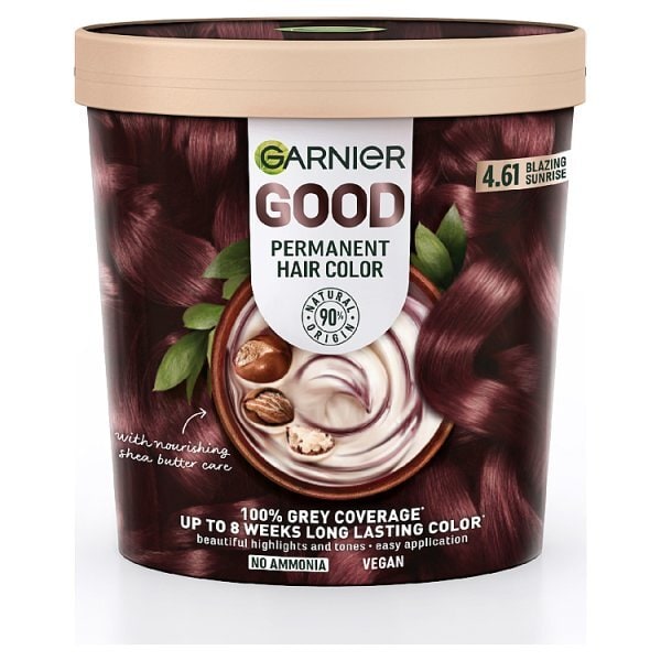 Garnier GOOD Permanent Hair Dye Blazing Sunrise 4.61