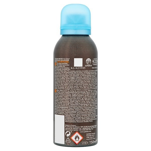 PIZ BUIN Protect & Cool Refreshing Sun Mousse SPF 30 150ml
