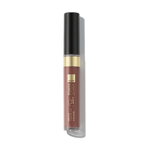 Avon Power Stay 16-Hour Liquid Lip Colour Barely Baked