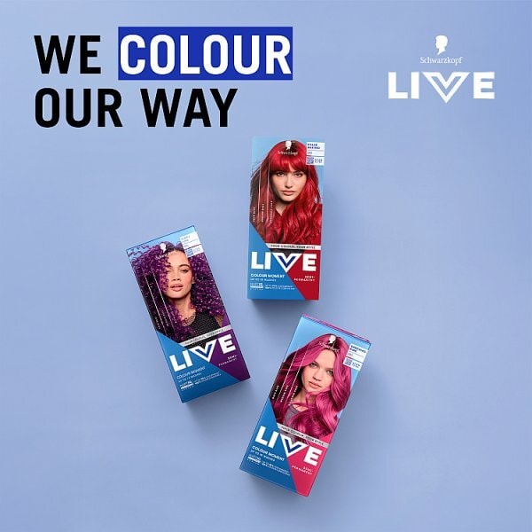 Schwarzkopf LIVE 092 Pillar Box Red Semi-Permanent Hair Dye