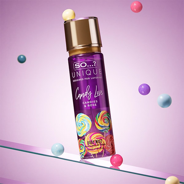 So&? Unique Candy Love Body Mist 150Ml