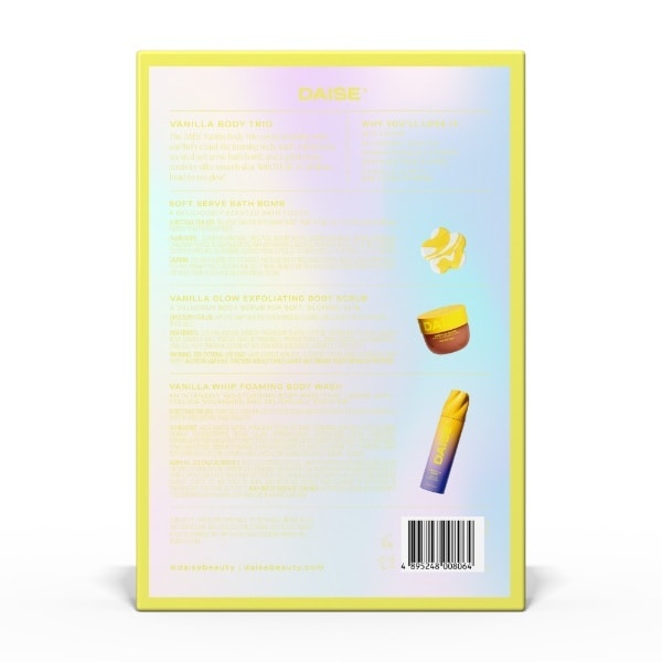 Daise Vanilla Body Care Gift Set