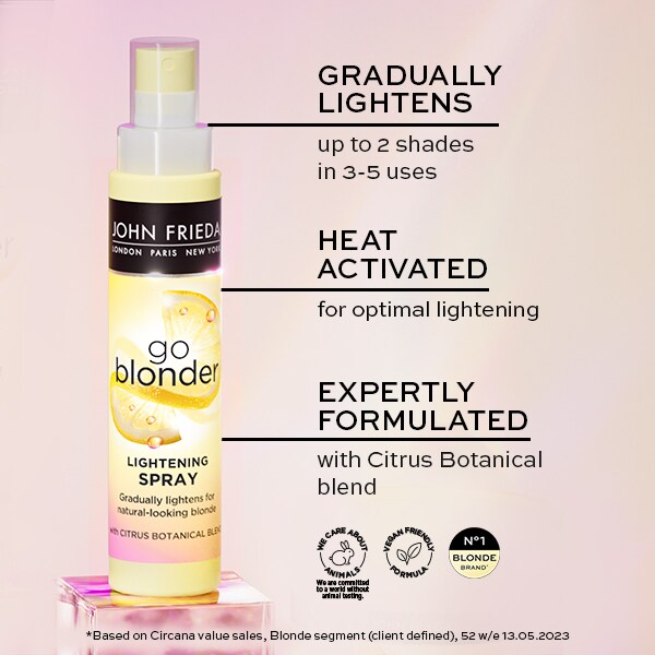 John Frieda Sheer Blonde Go Blonder Lightening Spray 100ml