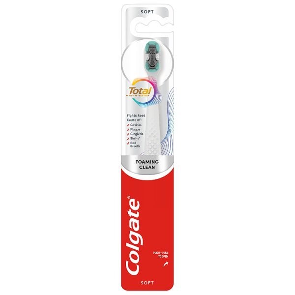 Colgate Total Foaming Clean Soft Manual Toothbrush
