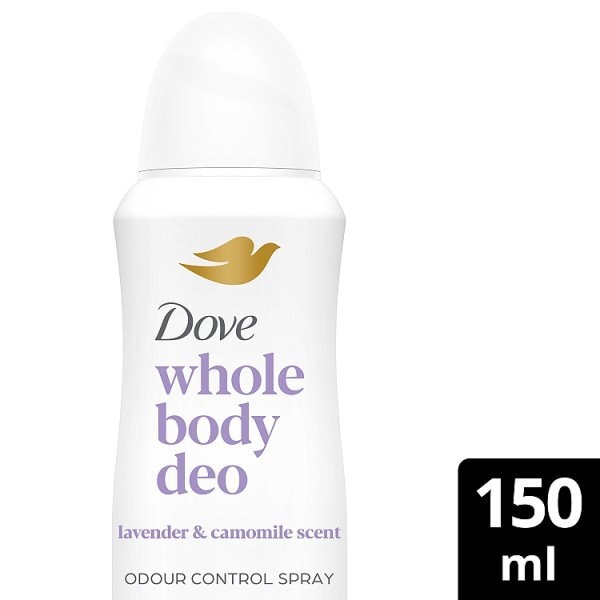 Dove Lavender Whole Body Deodorant Spray 150ml