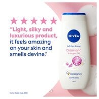 NIVEA Shower Cream Gel, Indulgent Moisture Diamond, 250ml