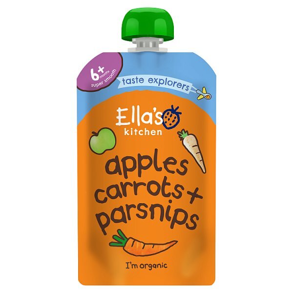 Ella's Kitchen Organic Carrots, Apples & Parsnips 4m+ 120g