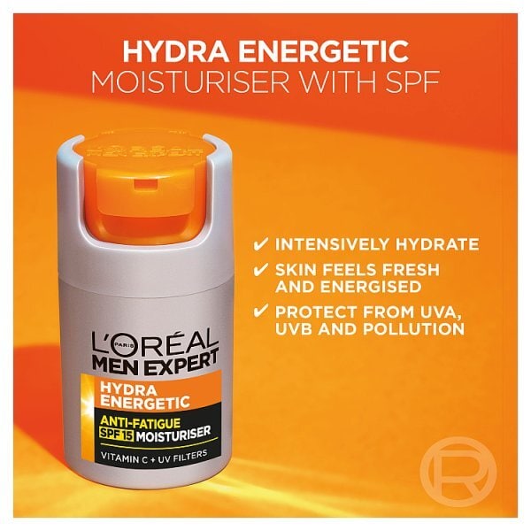 L'Oreal Paris Men Expert Hydra Energetic Anti-Fatigue Moisturiser SPF15