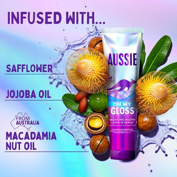 Aussie Oh My Gloss Base Hair Treatments 160Ml