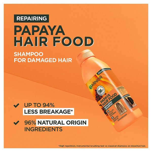 Garnier Ultimate Blends Hair Food Papaya Shampoo 350ml