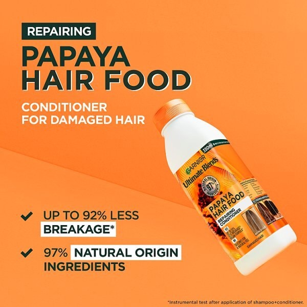 Garnier Ultimate Blends Hair Food Papaya Conditioner 350ml