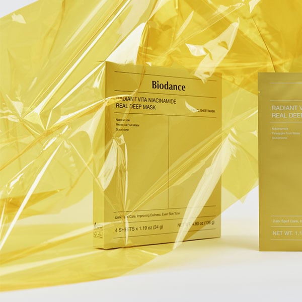 Biodance Radiant Vita Niacinamide Real Deep Mask 34G 4pk