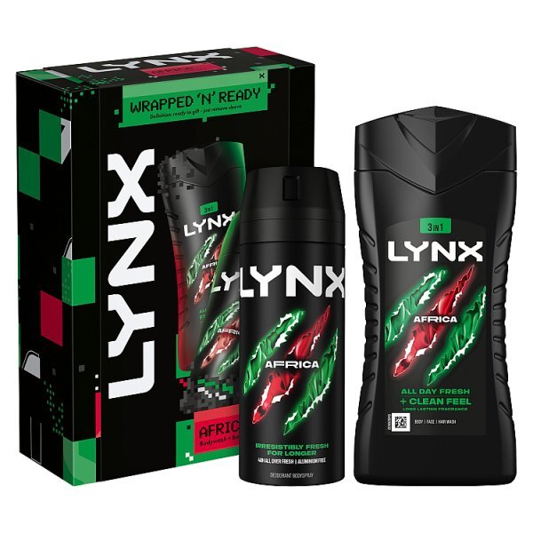 Lynx Africa Duo Christmas Gift Set