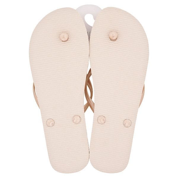 Superdrug Flip Flops Taupe M/L