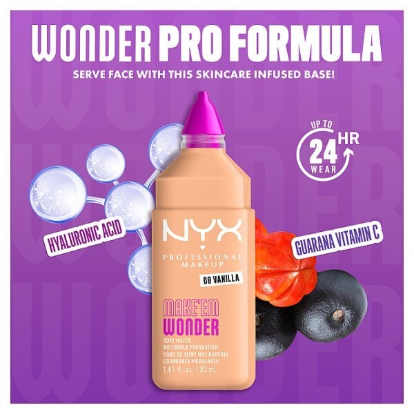 NYX Professional Makeup Wonder Foundation Vanilla
