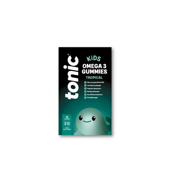 Tonic Health Kids Omega Gummies x 15 Tropical