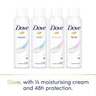 Dove Women Antiperspirant Deodorant Powder Aerosol 150ml