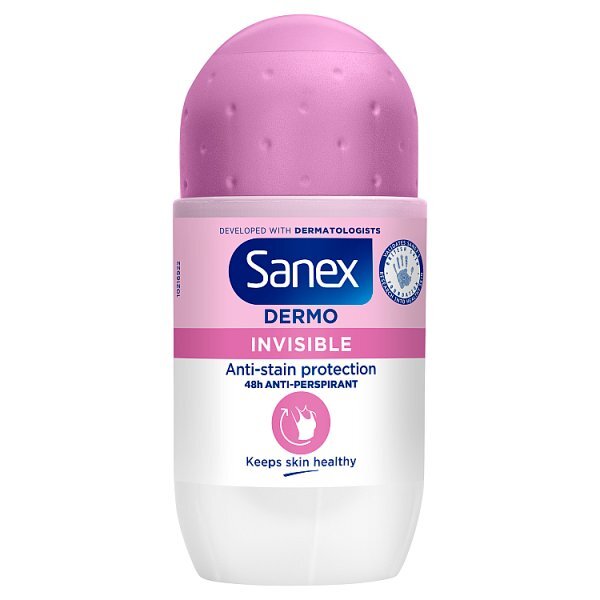 Sanex Invisible Anti-White Anti-Perspirant Deodorant 50ml